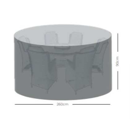 Norfolk & Co 6 Seater Round Garden Furniture Cover