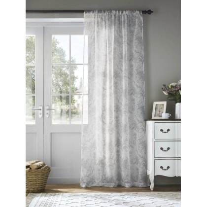 Laura Ashley Dove Tuileries Sheer Voile