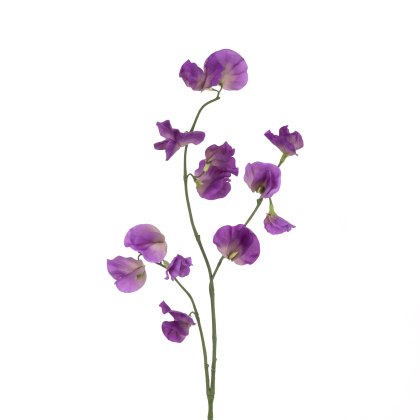 Floralsilk Sweet Pea Spray Lilac