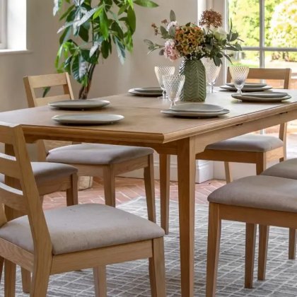 Gallery Direct Malvern 1.5m Extending Dining Table