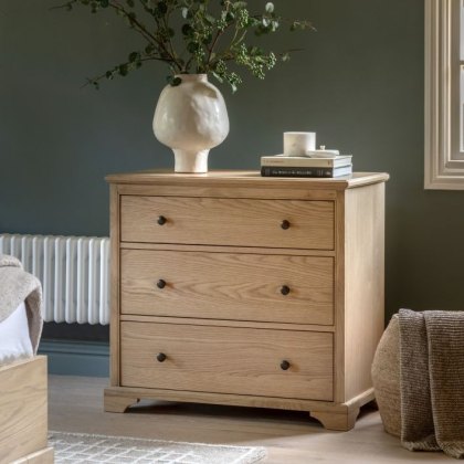 Gallery Direct Malvern 3 Drawer Chest Gallery Direct Malvern 3 Drawer Chest