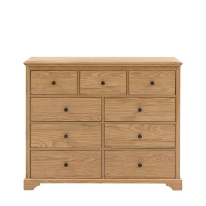 Gallery Direct Malvern 9 Drawer Chest Gallery Direct Malvern 9 Drawer Chest