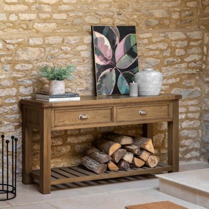 Gallery Direct Hardwick 2 Drawer Console Table