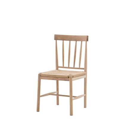 Gallery Direct Eton Woven Dining Chair Pair in Natural