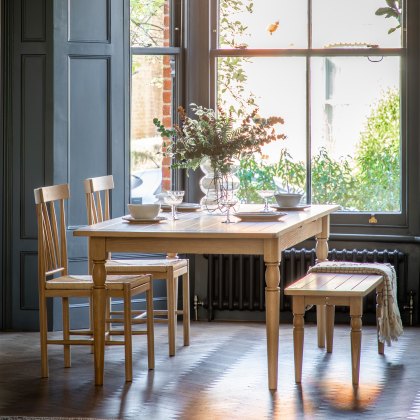 Gallery Direct Eton Extending Dining Table in Natural
