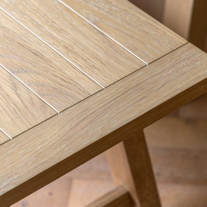 Gallery Direct Eton Trestle 1.5m Dining Bench in Natural