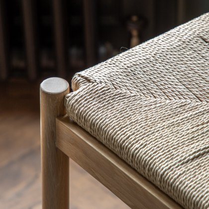 Gallery Direct Eton Woven Bar Stool Pair in Natural