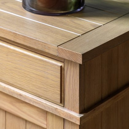 Gallery Direct Eton 2 Door 2 Drawer Sideboard in Natural