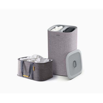 Joseph Joseph Grey 2 Piece Laundry Basket Set Joseph Joseph Grey 2 Piece Laundry Basket Set