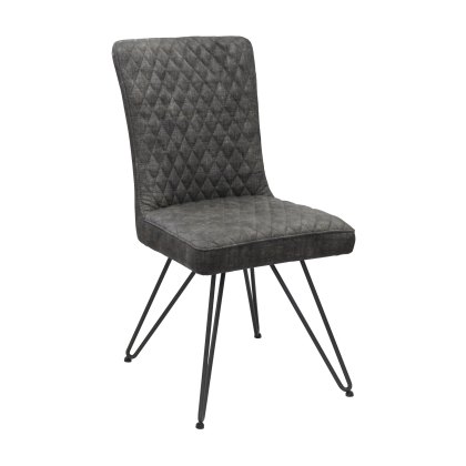 Fusion Oak Dining Chair Pair in Graphite Fusion Oak Dining Chair Pair in Graphite