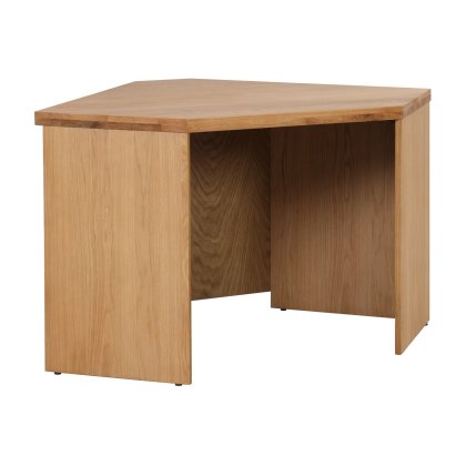 Fusion Oak Corner Desk