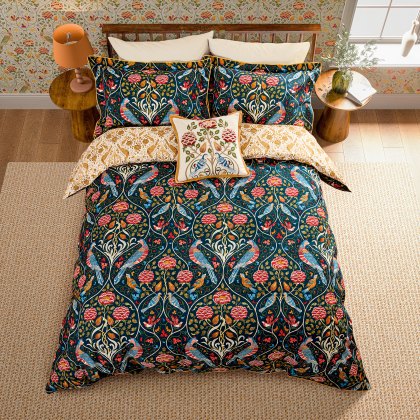 Morris & Co Seasons By May Indigo Duvet Cover Set