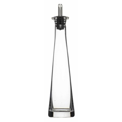 KitchenCraft World of Flavours Pyramid Glass Oil Bottle