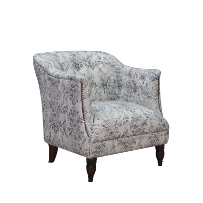 Carter Armchair in Olivia Spruce Fabric
