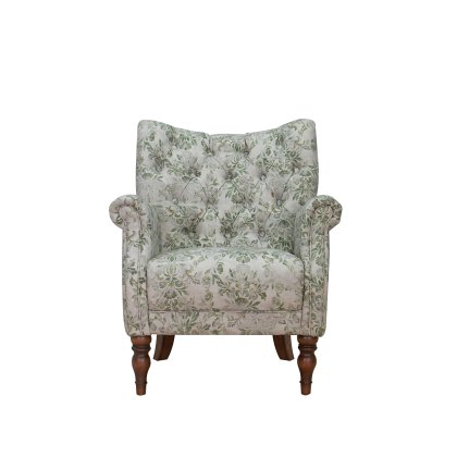 Darwin Accent Chair in Olivia Evergreen Fabric