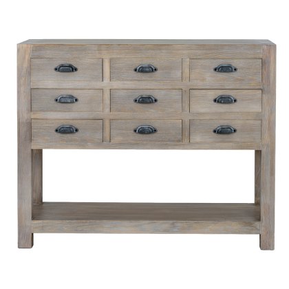 Hatton 9 Drawer Chest with Shelf