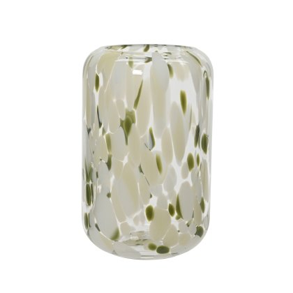 Kaemingk Mottled Glass Vase Kaemingk Mottled Glass Vase