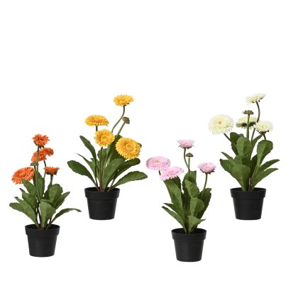 Kaemingk Faux Potted Chrysanthemum