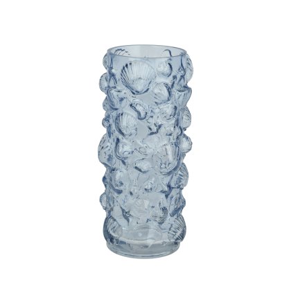 Kaemingk Sky Blue Bubbled Vase