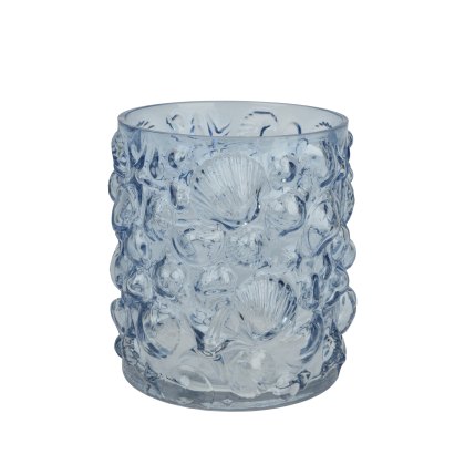 Kaemingk Sky Blue Bubbled Vase