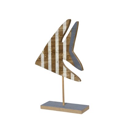 Kaemingk Striped Enamel Finish Fish on a Base