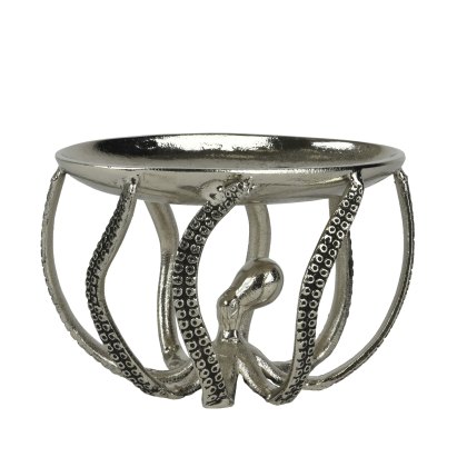 Kaemingk Octopus Aluminium Decorative Platter