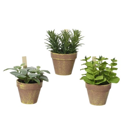 Kaemingk Faux Potted Herb