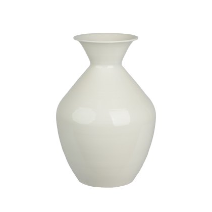Kaemingk Off White Vase 23cm