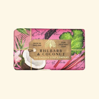English Soap Co Anniversary Rhubarb and Coconut Soap