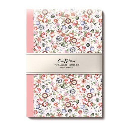 Cath Kidston A5 2 Notebooks Set