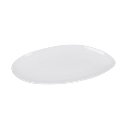 Mikasa Teardrop White Oval Platter