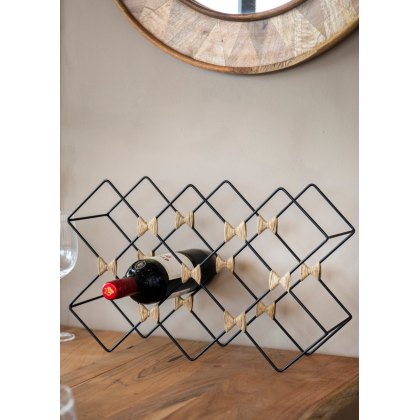 Barcraft 8 Bottle Wine Rack