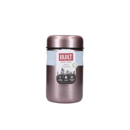 Built Food Flask 490ml Metallic Pink Built Food Flask 490ml Metallic Pink