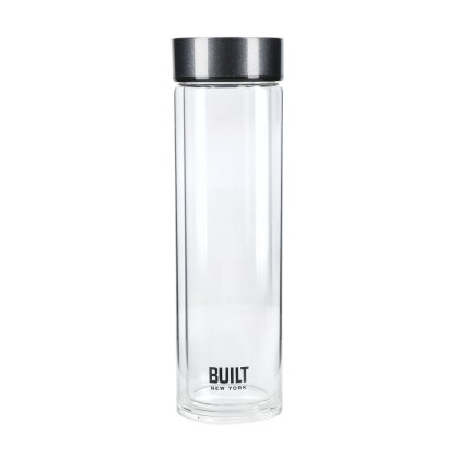 Built 450ml Glass Bottle Charcoal Built 450ml Glass Bottle Charcoal