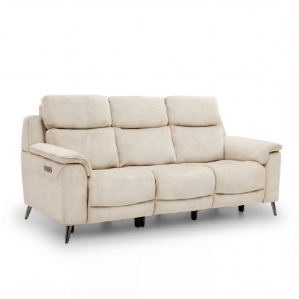 Vincent 3 Seater Power Recliner Sofa