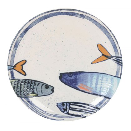 Norfolk & Co Catch of the Day II Dinner Plate