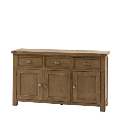 Gallery Direct Hardwick 3 Door 3 Drawer Sideboard