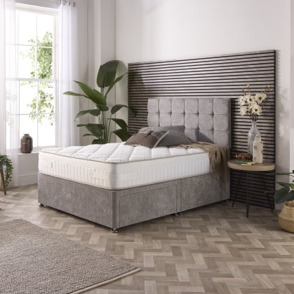 New Orleans Divan Set with Bed Fixing Headboard