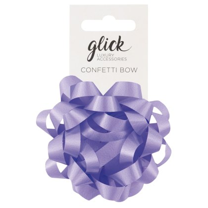 Glick Lilac Confetti Bow