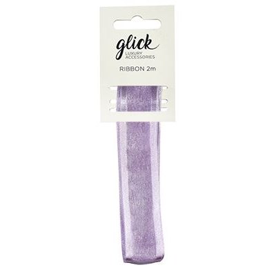 Glick Satin Edge Ribbon Lilac Glick Satin Edge Ribbon Lilac