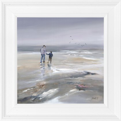Artko Beach Walk Small II Framed Print