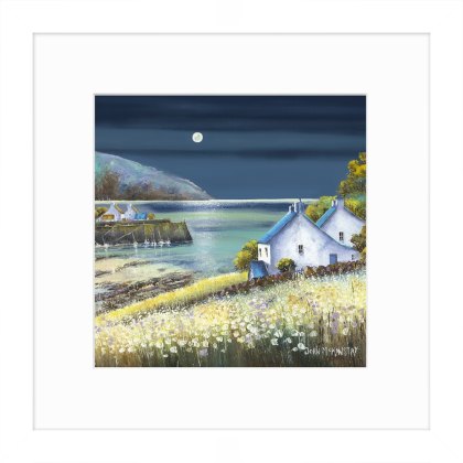 Artko Harbour Light Framed Print