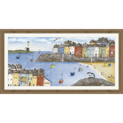 Artko Cobbles & Kites Framed Print