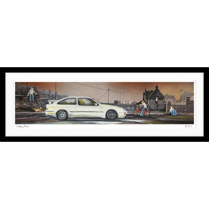 Artko Cozzy Lovers Framed Print