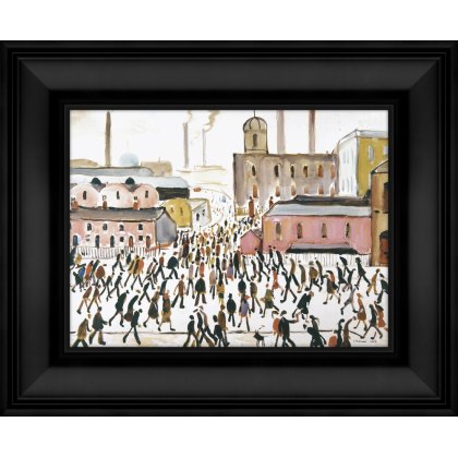 Artko Going to Work Framed Print