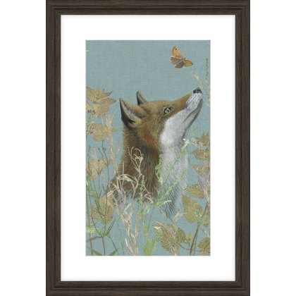 Artko As The Day Gives Way Fox Framed Print