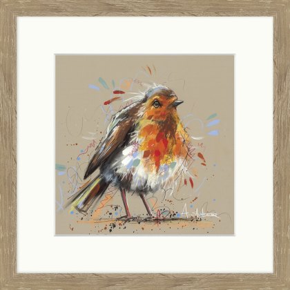 Artko Round Robin Framed Print