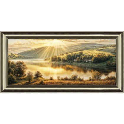 Artko Radiant Water Framed Print Artko Radiant Water Framed Print