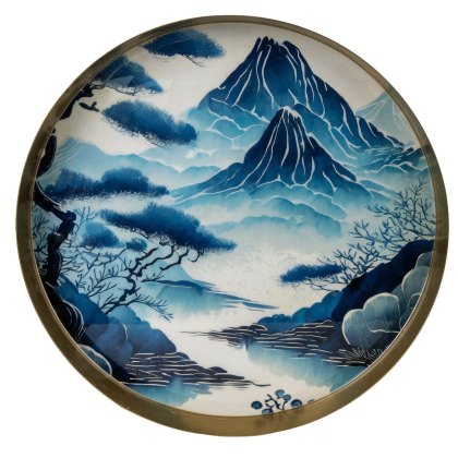 Candlelight The Silk Road Tianshui Metal Tray