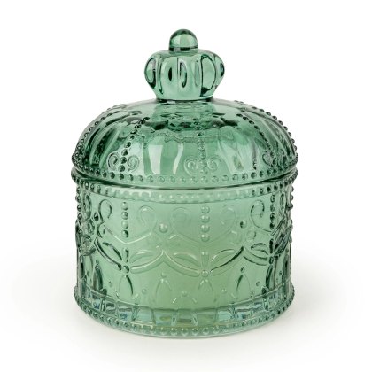 Candlelight The Silk Road Chengdu Lidded Round Candle Jar